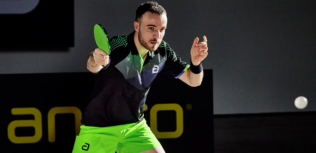 andro tabletennis Short Torin green