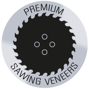 sawing veneers